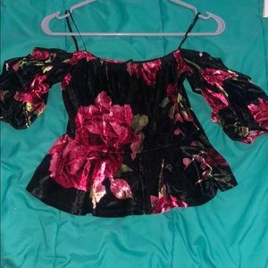 Off the shoulder top